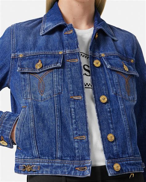 versace jacques|versace denim jacket.